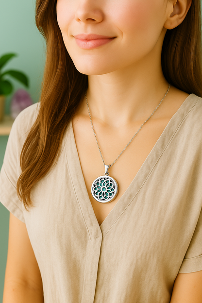 CalmAura Aromatherapy Necklace