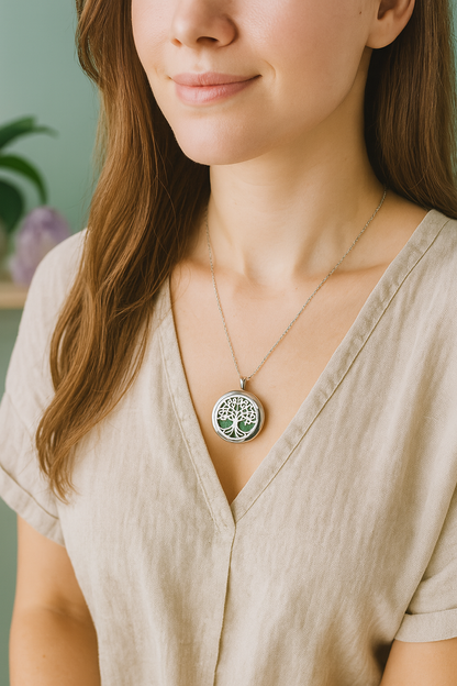CalmAura Aromatherapy Necklace